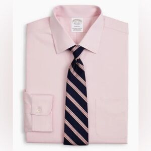 Brooks Brothers Soho Extra-Slim-Fit Dress Shirt, Non-Iron Pinpoint Collar